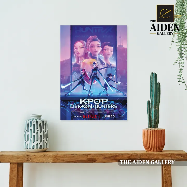 KPop%20Demon%20Hunters%20(2025)%20Movie%20Poster%20A3%20Size%20(29.7%20cm%20x%2042%20cm)%20Unframed%20Poster%20Print%20Wall%20D%C3%A9cor%20-%20Image%203