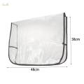 Chair Protective Cover Wear Resistant Sturdy Waterproof Reusable Transparent Professional for Beauty. 