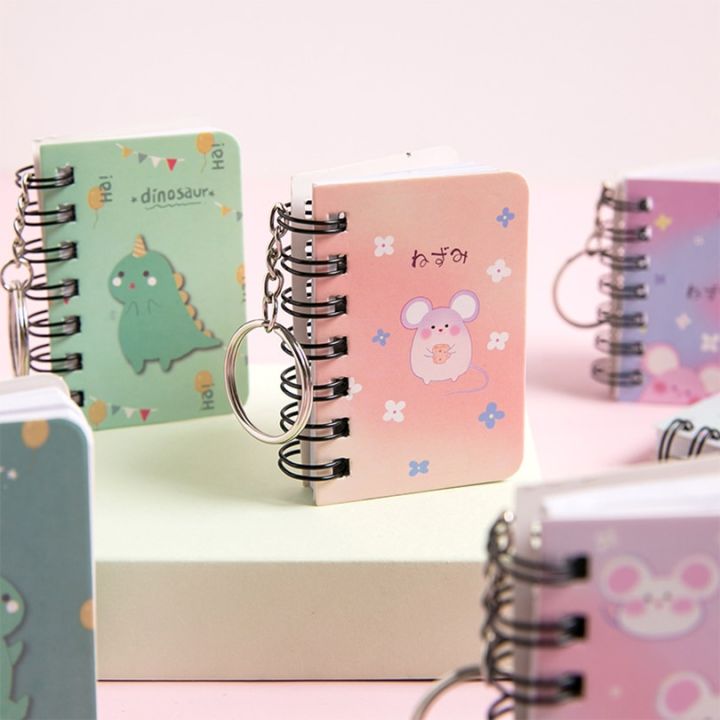 Dinosaurs%20Mini%20Notebook%20Pocket%20Notepads%20Keychain%20Coil%20Book%20Kawaii%20Stationery%20Planner%20Cahier%20Cuadernos%20Journal%20Libretas%20Note%20Book%20-%20Image%204