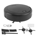 Automatic Robot Cleaner Smart Floor Robot Vacuum Auto Cleaner, Black. 
