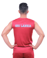 TRENDY Sri Lanka Cricket Dry Fit Tank Top for Men. 