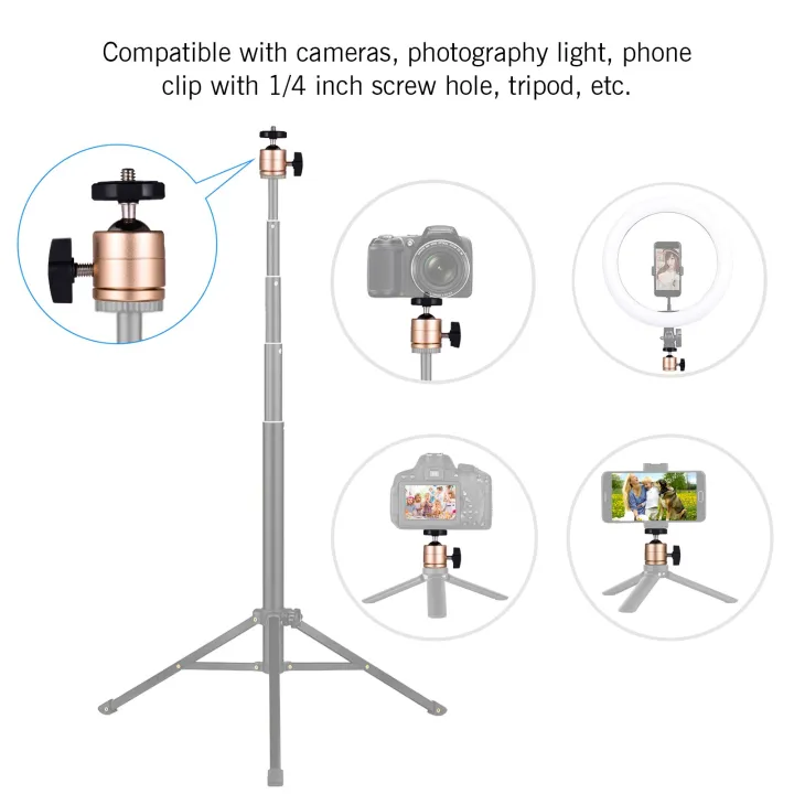 Mini%20Rotatable%20Aluminum%20Mount%201/4%20Screw%20for%20Camcorder%20Tripod%20-%20Image%207