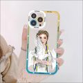Ukraine Ukrainian Girl Phone Case For iPhone 15 14 11 12 13 Pro XS Max XR X 7 8 6 6S Plus Soft Clear Back transparent Cover. 