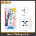 GAN 330 Mini 3x3 Keychain Cube 3x3x3 Gan330 Mini Speedcube Stickerless 3x3 Speed Cube Professional Magic Cube Puzzle Toys. 
