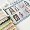 Cute Inner Page A5 Binder Photocard Holder PVC Album Cover Photo Album Binder Transparent Photo Card Holder Idol Card Collect Book Small Card Storage. 