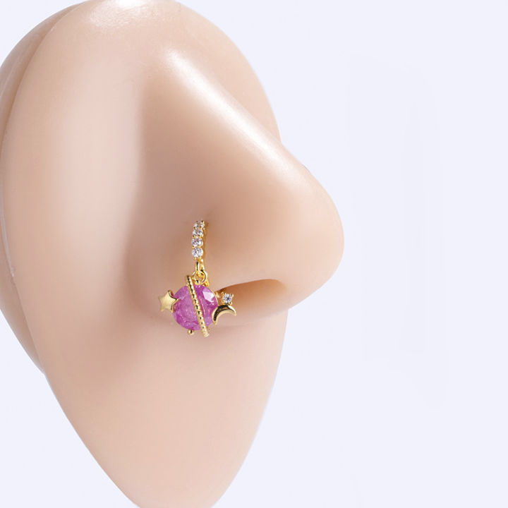 1Piece%20Colorful%20Zircon%20Moon%20Heart%20Pendant%20Nose%20Ring%20for%20Women%202023%20Fashion%20Body%20Jewelry%20Piercing%20Nose%20Rings%20-%20Image%202