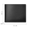 Leather Wallet: Men's & Women's, Short Cross Section, Bi-fold, Multi-card Slots, Coin Purse, Passport Cover. 