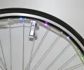 Green Coolplays 1Pc 2.2m 20-Green LED Strip Bicycle Light, Bike Wheel Night Riding Cycling Lamp. 