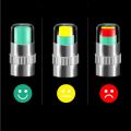 【Plastic 4Pcs Tire Pressure Monitor Valve Stem Cap Sensor Indicator 36 2.4 Bar Air Warning Alert Valve Pressure Diagnostic Kit. 