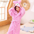 Children's Bath Dress Pure Cotton Towel Material Spring and Autumn Boys and Girls Absorbent Bathrobe Baby Bathrobe Cloak Cartoon Bath Towel Summer. 