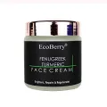 EcoBerry Fenugreek Turmeric Face Cream For Skin Brightening, Repairs, Regenerates, Moisturizer, Organic, Non Comedogenic, Paraben Free, Chemical Free, Cruelty Free, Preservative Free, Vegan(FROM INDIA)NUSS. 