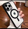 Magsafe cover Magnetic Wireless Charging Clear Case For iPhone.