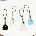 Fashion Ghost Mobile Phone Charms Devil Metal Phone Rope Key Chain Phone. 