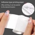 Mini Printer Thermal Paper Label Sticker Colorful Adhesive Self-adhesive Paper for Wireless Bluetooth Photo Inkless Printer. 