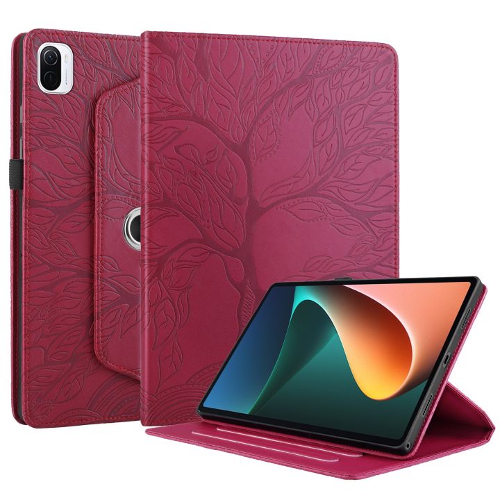 Tree%20Life%20Embossed%20Rotation%20Leather%20Smart%20Tablet%20Case%20For%20Xiaomi%20Redmi%20Pad%20SE%20-%20Image%208