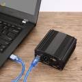 48V Phantom Power Supply with XLR 3 Pin Microphone Cable for Mic Black. 