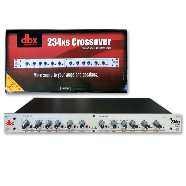 DBX%20234XL/234XS%20Professional%20Active%20Audio%20Crossover%20-%202-Way/3-Way/Stereo%20&%20Mono%204-Way%20for%20Live%20Sound%20Systems%20-%20Image%203