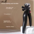Monja Fake Nail Clippers U-shaped Adjustable Fake Nail Cutter Trimmer Anti-Splash False Nail Clipper Cover DIY Nail Art Care Tool. 
