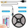 Strip Light LED Improve Ambience Vibrant Colors RGB Flexible Ribbon Adapter Strip Light for TV Set led light strip. 