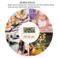 Kitchen Timer 24-Hours Digital Timer Count-Up & Count Down Alarm Clock Kitchen Gadget Multifunctional Home Cooking Tools. 