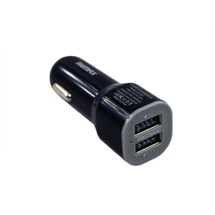 Remax%20Car/%20Vehicle%20Charger%20For%20Mobile%20Phone%20Tablets%20with%202%20USB%20ports%20Portable%20Mini%202.1A%20Fast%20Charger%20Adapter%20-%20Image%205