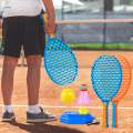 Tennis Trainer Ball with String Tennis Practice Rebounder Tennis Racket Durable Tool Tennis Solo Training for Park Home Gym Exercise. 