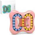 Fidget Finger Tip Rotation Spinning Magic Bead Cube Rotating Educational Funny Interactive Fingertip Magic Bean. 