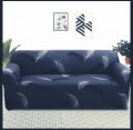 Blue Gray Spandex Polar Fleece Super Elastic Stretch Sofa Cover Slipcover Couch Living Room 1/2/3 Seater Sofa Couch Cover Full Set Blue-Gray. 