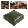 Morocco Ottoman Seat Cover Square Unstuffed Pouf Cover 40cmx40cm without Inserts Comfortable Durable Decoration Footstool Cover. 