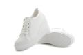 【ALLGOOD】✆● 8cm high heel shoes casual shoes sports shoes wedge sneakers for girls - intl. 