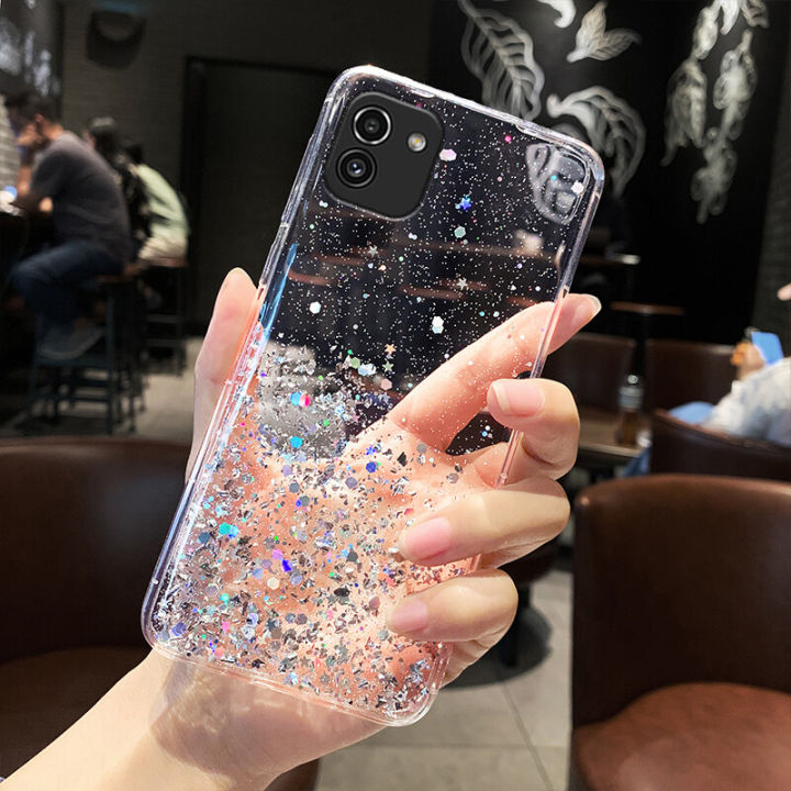 For%20Samsung%20Galaxy%20A03%20Back%20Cover%20Luxury%20Shiny%20Glitter%20Gold%20Foil%20Space%20Starry%20Cases%20Clear%20Soft%20Silicone%20Bumper%20Full%20Protection%20Mobile%20Phone%20Case%20for%20Girls%20Boy%20-%20Image%204