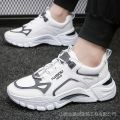 Universal Spring New Sports Shoes Men's Mid-Top Breathable Versatile Korean Casual Shoes Trendy Running Shoes Low Trendy Shoes. 