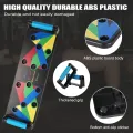 Push Up Rack Board ABS Training Board abdominal Muscle Trainer Sports Home Fitness Equipment for body Building Push-Ups Stands LSW. 