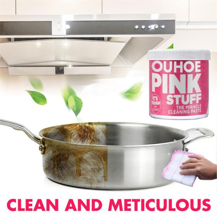 Pink Cleaning Paste Stuff Kitchen Bathroom Cleaner The Miracle All ...