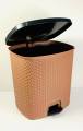 Premium Plastic Pedal Dustbin For Room Home/Office/Kitchen/Bedroom Foot Pedal Bin. 