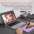 UGEE S640 Graphics Tablet 6.3x4 inches Digital Drawing Tablets with Battery-free Stylus 10 Shortcuts Support Android Windows Mac. 