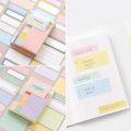 51PCS Creative Multicolor Label Sticker Set Paper 17 Shapes Paging Stickers Keywords Record Self-adhesive Sticky Sticker Office Supplies. 