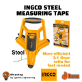 Ingco Steel Measuring Tape 50m (HSMT8550). 