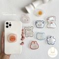 【ZOSR】MissConnie Cartoon Animal Transparent Expandable Grip Tok Universal Glossy Phone Holder Stand Finger Ring Flodable Phone Socket Griptok Holder. 