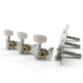 1R1L Classical Guitar Locking String Tuning Pegs Keys Tuners Three Position Steel Column Knob Tuners Chord Shaft. 