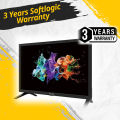 Softlogic Maxmo 32" 32JPE-NB Black Color HD LED TV With 3 Years Softlogic Warranty. 