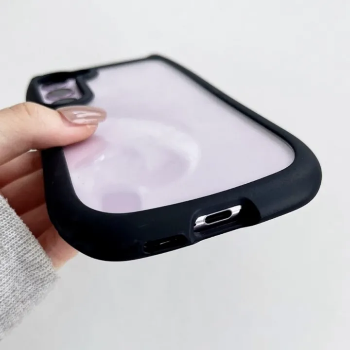 Korean%20Cute%20Candy%20Color%203D%20Cat%20Ears%20Transparent%20Case%20Samsung%20Galaxy%20S25%20S24%20S23%20Ulra%20Plus%20Kawaii%20Shockproof%20Soft%20Border%20Cover%20-%20Image%206