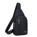 New Chest Bag Fashion New Solid Color Men Chest Bag Side Bag Outdoor Casual Fashion One Shoulder Crossbody Bag. 