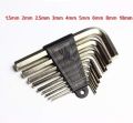 9 Pieces Hex Wrenches Set 1. 5mm-10mm Repair Tool,  High Quality Allen Key Set. 
