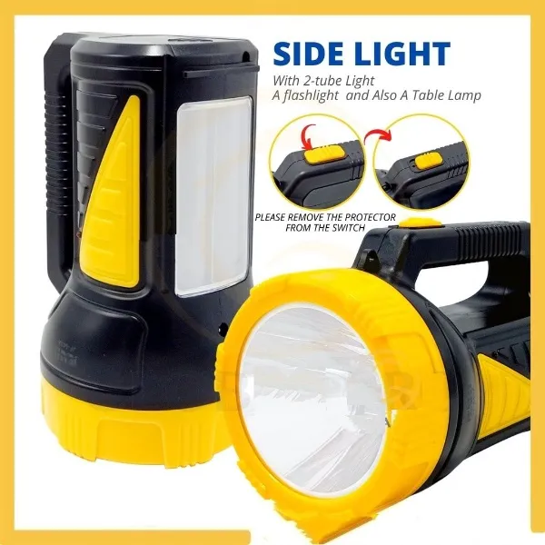 Heavy%20Duty%20Super%20Bright%20Portable%20Led%20Rechargeable%20Searchlight%20Torchlight%20with%20Side%20Led/LED%20Suluh%20Terang%20WD-543A%20-%20Image%206