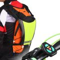 LED Turn Signal Bike Pack USB Rechargeable Reflective Backpack Attachment Clip with Remote Control LED Backpack with Direction Indicator Safety Light Bag Sports Vest for Cycling Running Walking Jogging. 