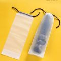 [HOT] 5Pcs Umbrella Storage Bag Translucent Plastic Bag Waterproof Multifunction Reusable Drawstring Home Supplies. 