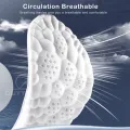 Outtobe Insoles Sport Insoles Massage Shoe Insoles Free Cutting Insoles Breathable Shoe Pad Shock Absorption Non-slip Massage Pads Sweat-absorbent Sports Insoles for Walking Running Long Standing. 