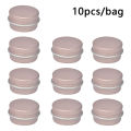 10pcs 5ML Aluminum Tin Jar For Cream Balm Nail Candle Cosmetic Container Box Eatop. 