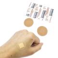 50pcs/set Round Band Aid Breathable Plasters Wound Dressing Woundplast PE Circle Adhesive Bandage Patch Tape First Aid Strips. 